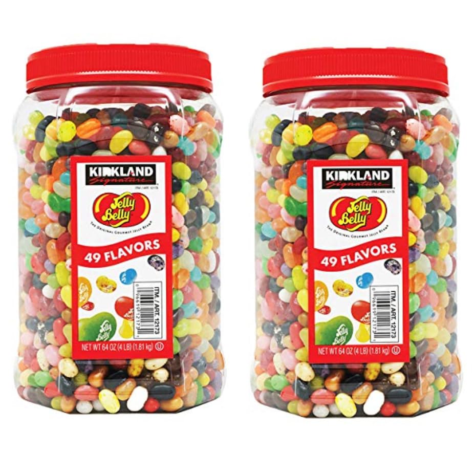 Two Pack of Kirkland Signature Jelly Belly, Variety Pack, 128 oz