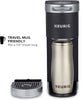 Keurig K-Mini Plus Single Serve K-Cup Pod Coffee Maker, with 6 to 12oz Brew Size, Stores up to 9 K-Cup Pods, Travel Mug Friendly, Matte Black