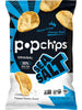 Popchips Potato Chips Variety Pack, Single Serve 0.8 Ounce Bags (Pack of 24), 4 Flavors: 8 Sea Salt, 8 BBQ, 4 Sour Cream & Onion, 4 Salt & Vinegar
