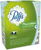 Puffs Plus Lotion Facial Tissues, Cube, 6 Boxes (56 Count Each)