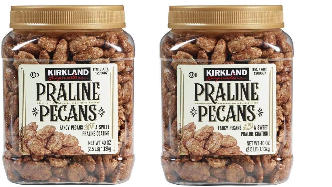 Kirkland Praline Pecans 2.5 lbs(2 Pack)