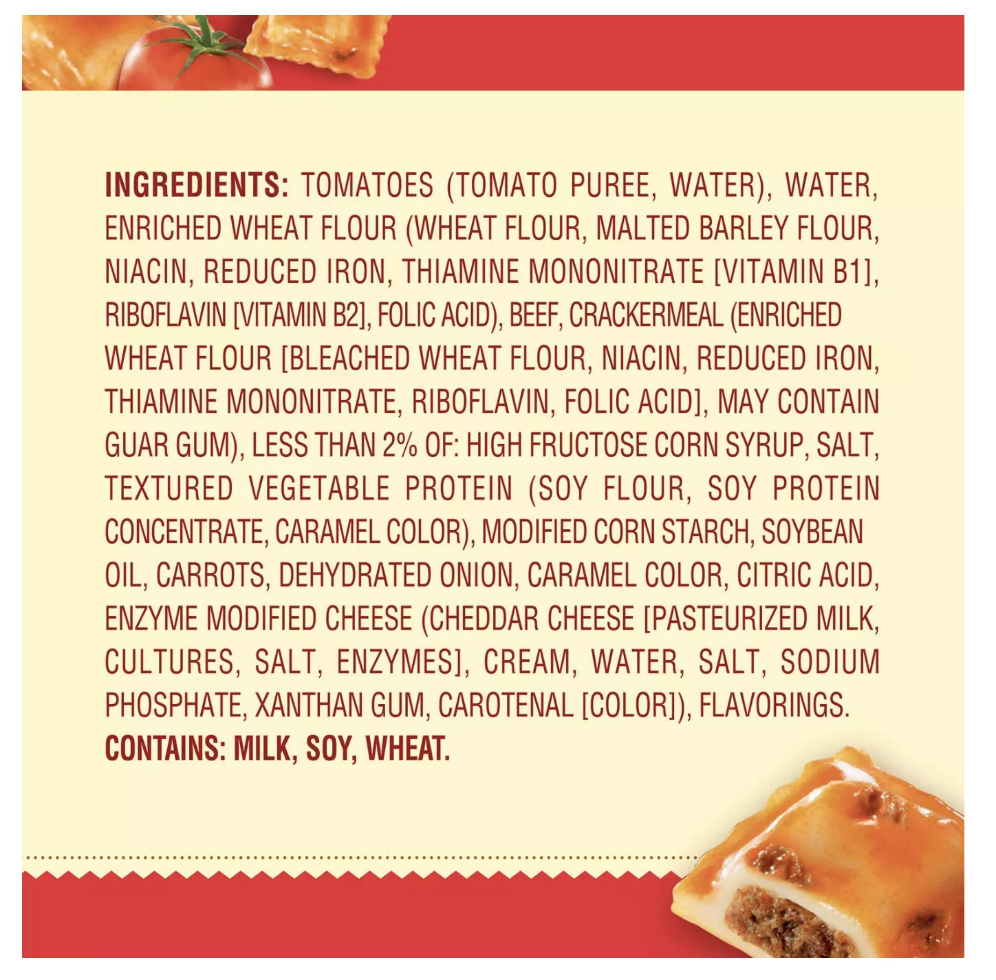 Premium A Product of Chef Boyardee Beef Ravioli (15 oz., 12 pk.)