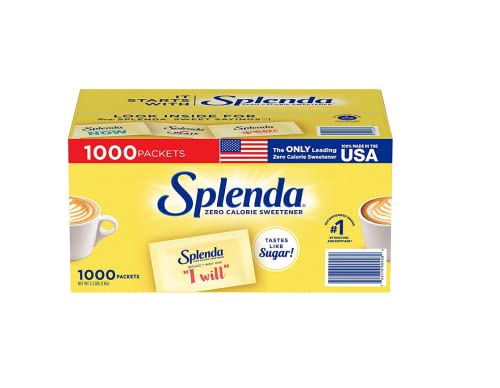 Premium SPLENDA Zero Calorie Sweetener Packets (1,000 ct.) - Buy Now & Save