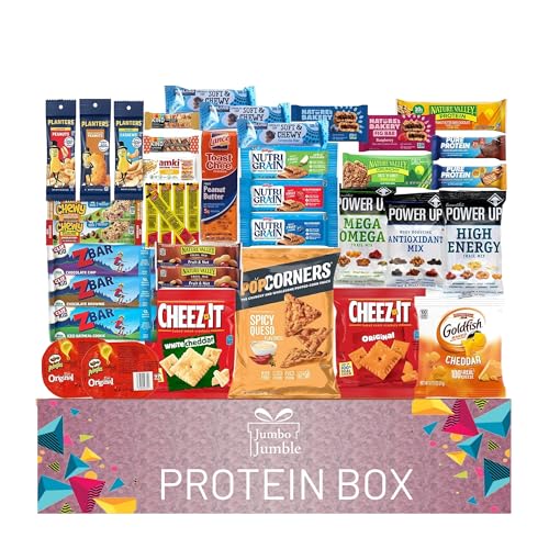 Premium Jumbo Jumble Snack Box Gift Care Package Snacks Variety Pack for Adults Teens Kids Men Women school College Office Birthday