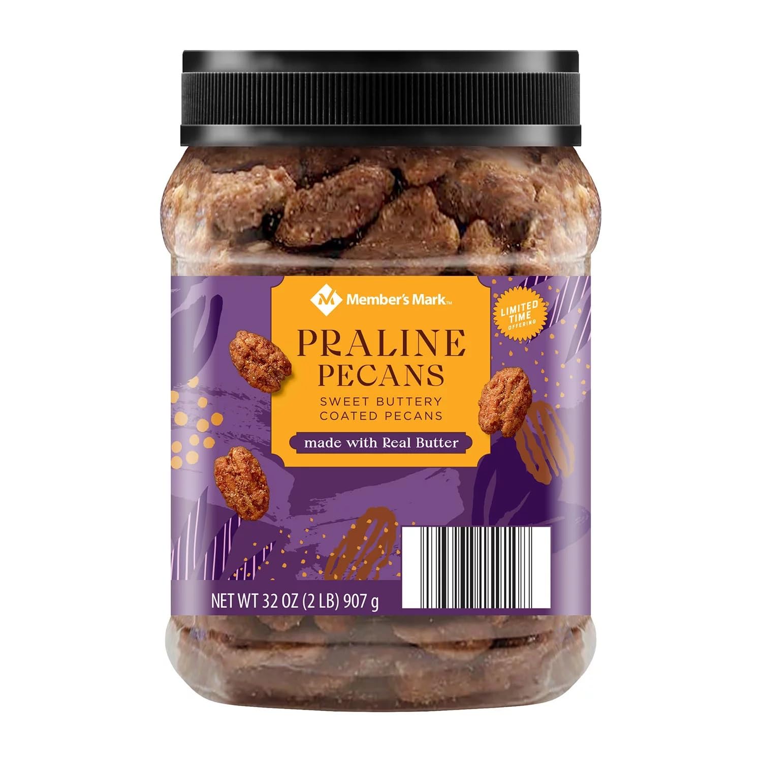 Quality Member's Mark Praline Pecans, Buttery (32 Ounce) - Limited Time Offer