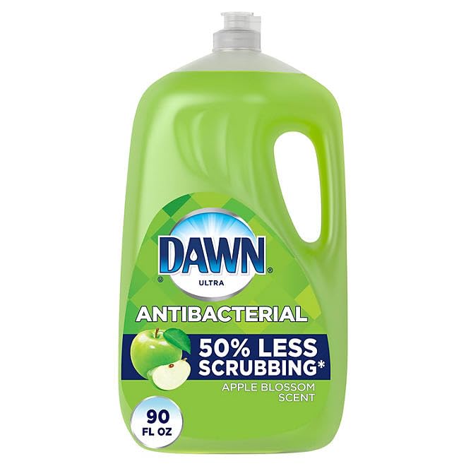 Dawn Ultra Hand Soap Dishwashing Liquid Apple Blossom Scent Anti Bacterial