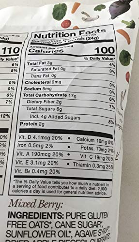 Premium Made Good Granola Minis Variety Bundle, 10 of Each Mixed Berry and Chocolate Chip Granola Minis 0.85 Ounce Pouches, 20 Total