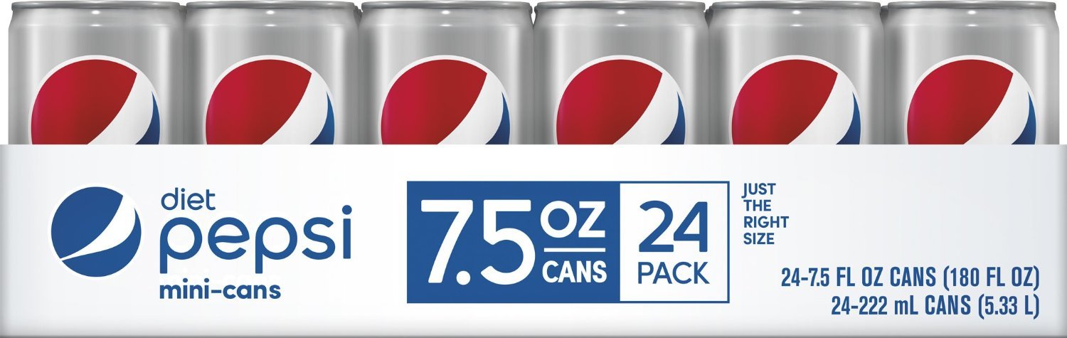 Premium Pepsi Diet Pepsi Cans - Free Shipping Available