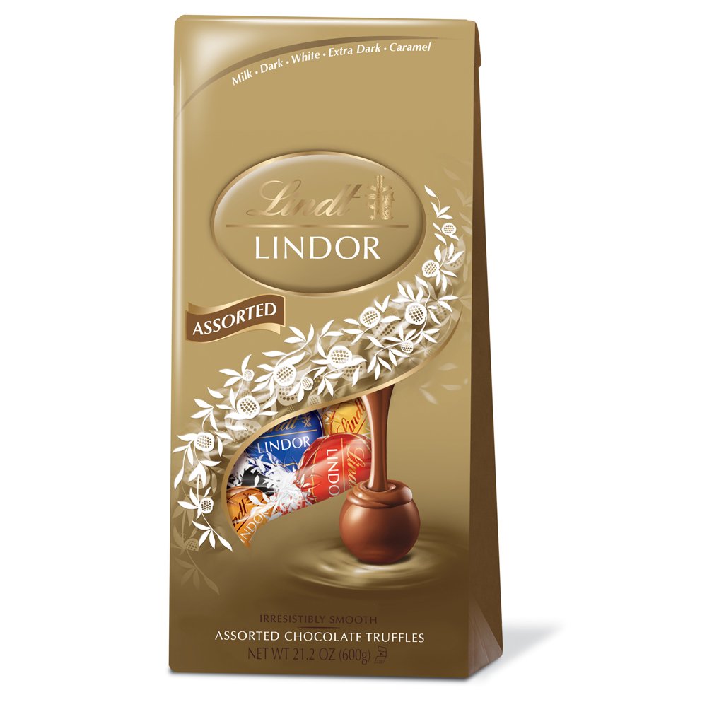 Premium Lindor Assorted Chocolate Truffles, 21.2 ounce - Buy Now & Save
