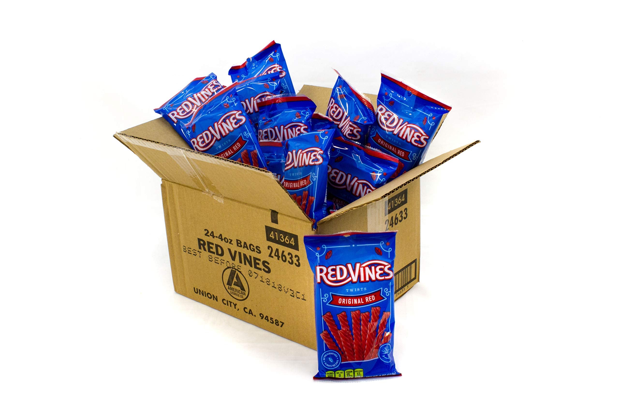 Premium Red Vines Original Licorice Twists 4oz Bag - Limited Time Offer