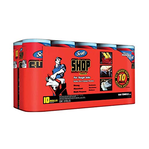 Quality Kimberly-Clark Scott Shop Towels Pop-Up Box, Blue - Best Price Guaranteed