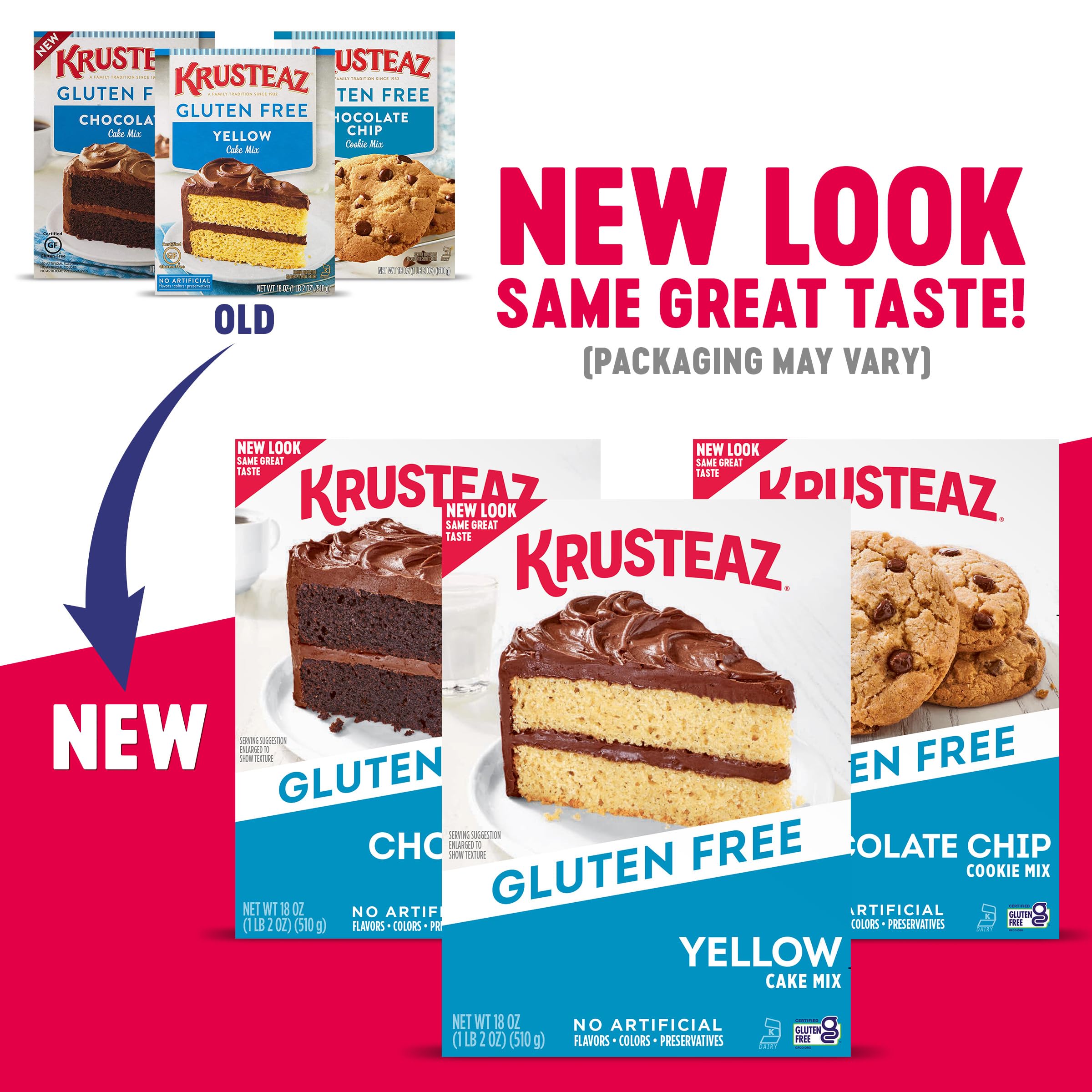Premium Krusteaz Gluten Free Cake Mix - Best Price Guaranteed