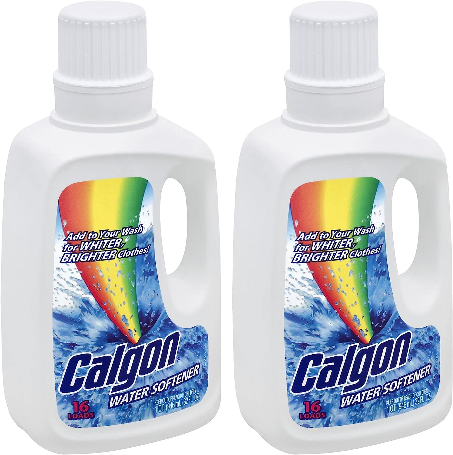 Calgon Liquid Water Softener, 32 Oz (Pack of 2)