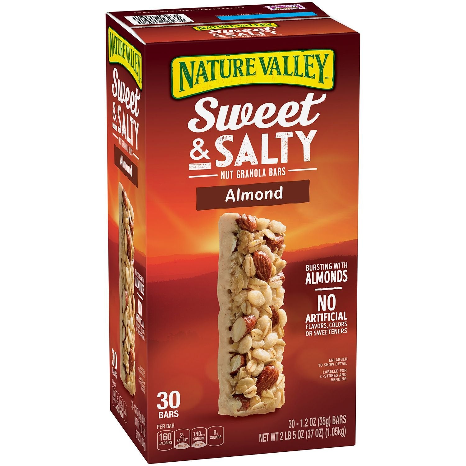 Nature Valley Almond Sweet & Salty Nut Granola Bars (1.2 oz., 30 pk.)