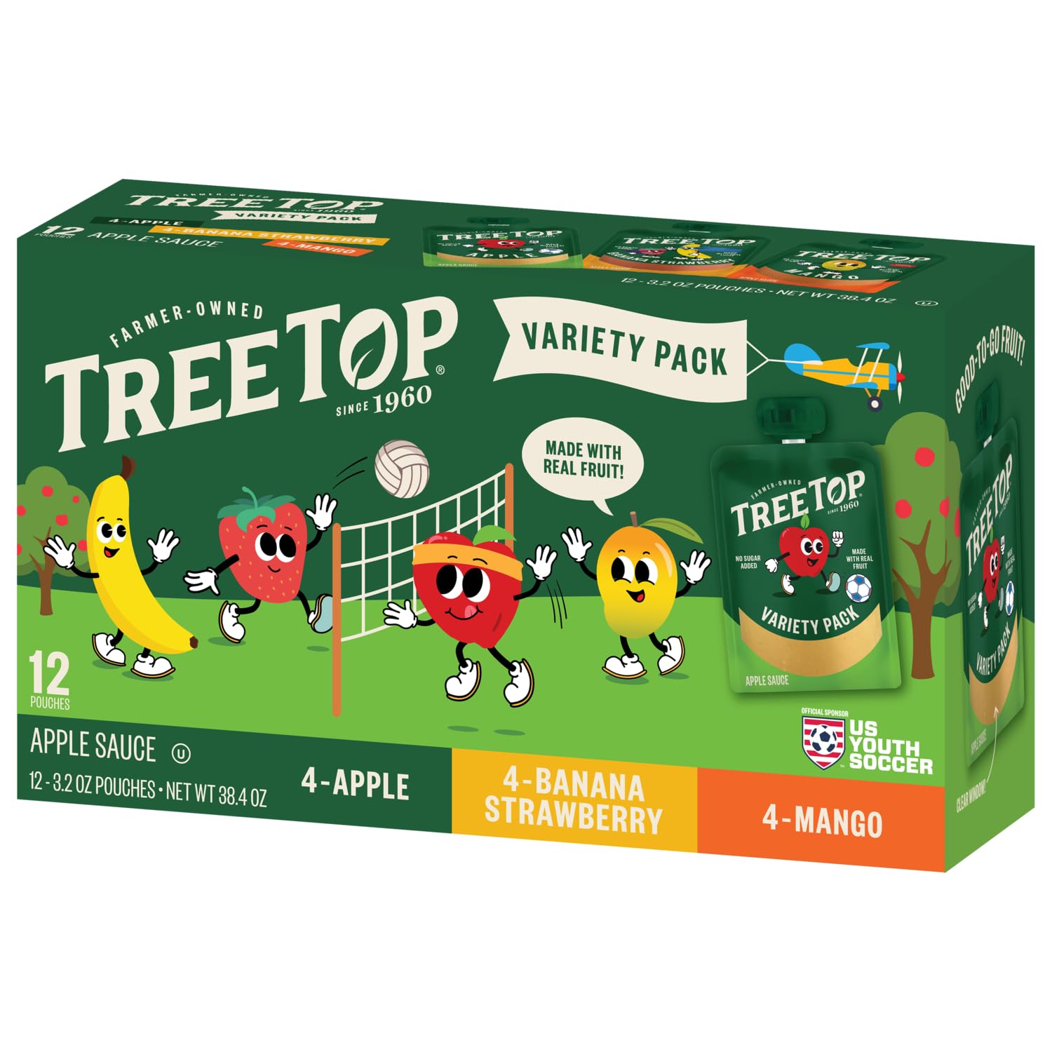 Quality TREE TOP APPLE SAUCE POUCHES, 3.2 OZ., 40 COUNT - Free Shipping Available