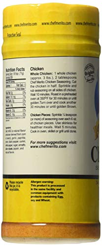 Premium Chef Merito Seasoning Powder (Chicken, 14 oz x 2 pk)