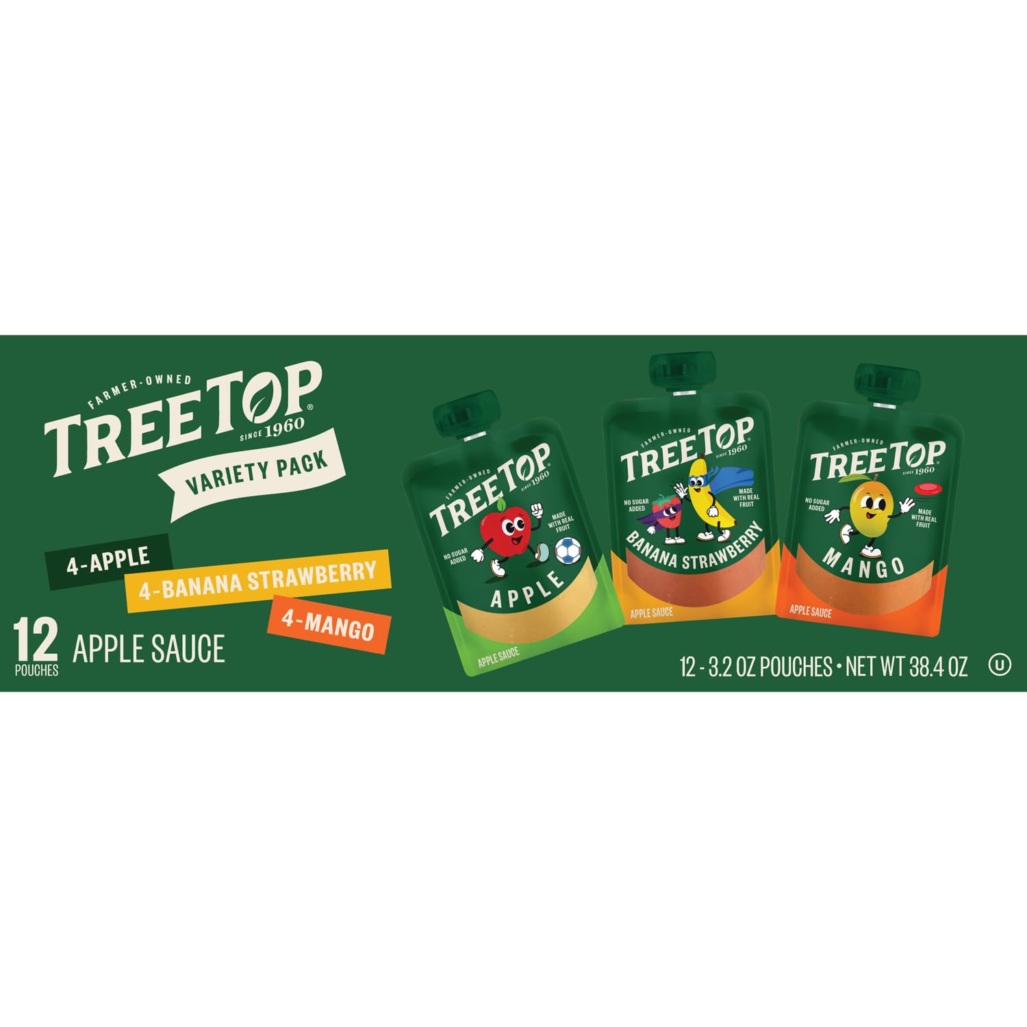 Quality TREE TOP APPLE SAUCE POUCHES, 3.2 OZ., 40 COUNT - Free Shipping Available