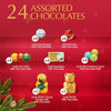 Premium Lindt Holiday Teddy Bear Chocolate Candy Advent Calendar
