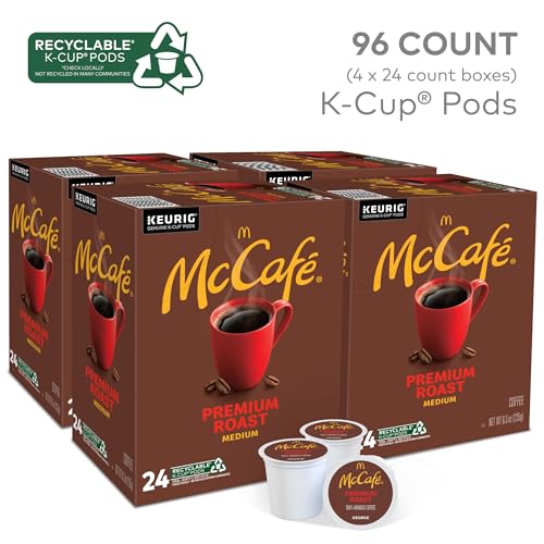 Quality McCafé Premium Roast, Single-Serve Keurig K-Cup Pods, Medium Roast Coffee Pods, 72 Count