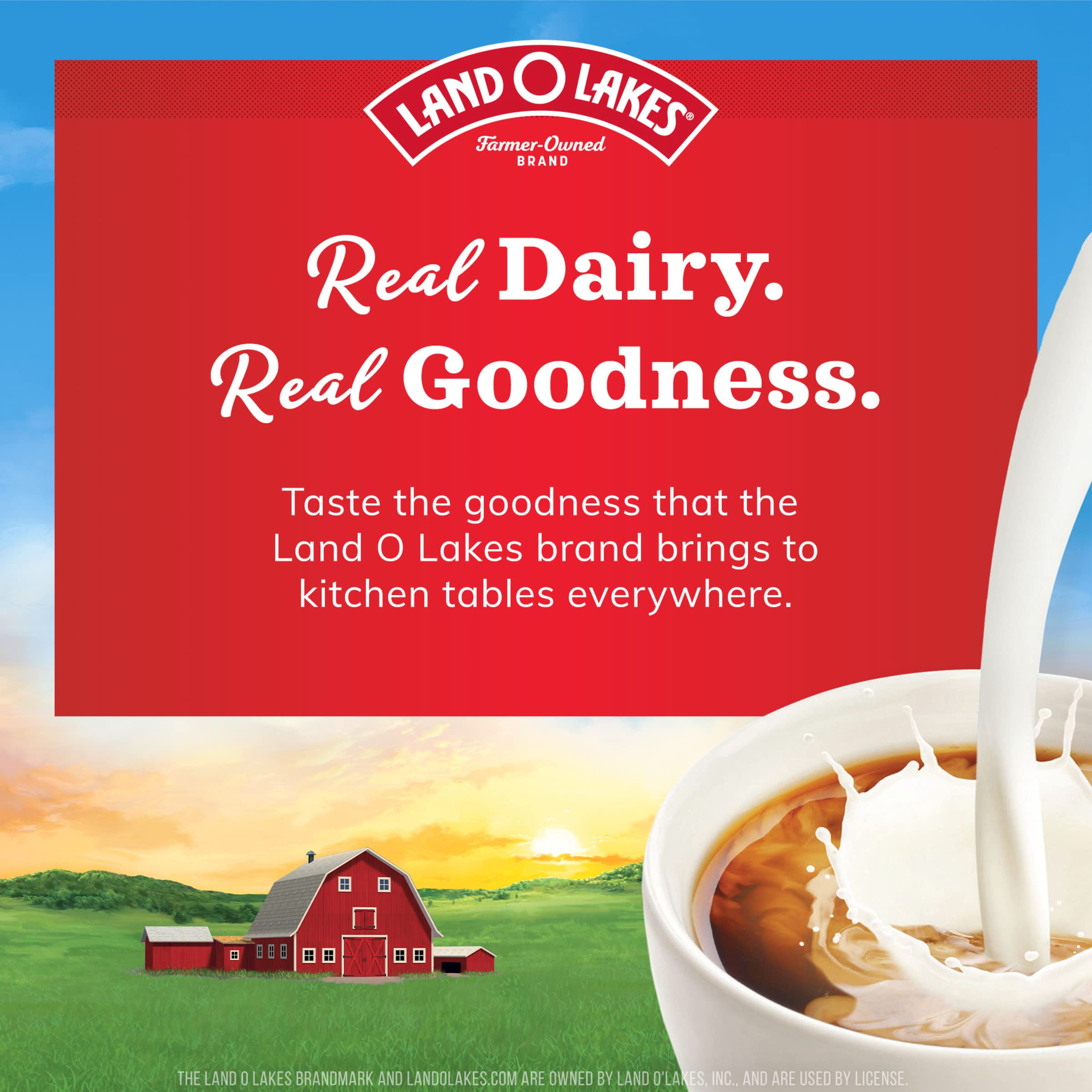 Quality Land O Lakes Mini Moo’s Half & Half Creamer Singles, Shelf-Stable, 192 Count