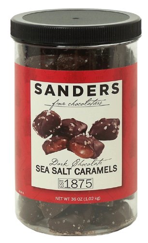 Premium Sanders Boulevard Milk and Dark Chocolate Luxe Assortment Gold