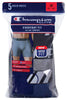 Premium Champion Men's Boxer Briefs All Day Comfort No Ride Up Double Dry X-Temp 4 Pack