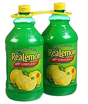 Premium Realemon, Juice 100% Lemon Conctrt - 48 Fl Oz (Pack of 2)