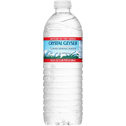 Premium Crystal Geyser Natural Alpine Spring Water - Free Shipping Available