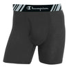 Premium Champion Men's Boxer Briefs All Day Comfort No Ride Up Double Dry X-Temp 4 Pack