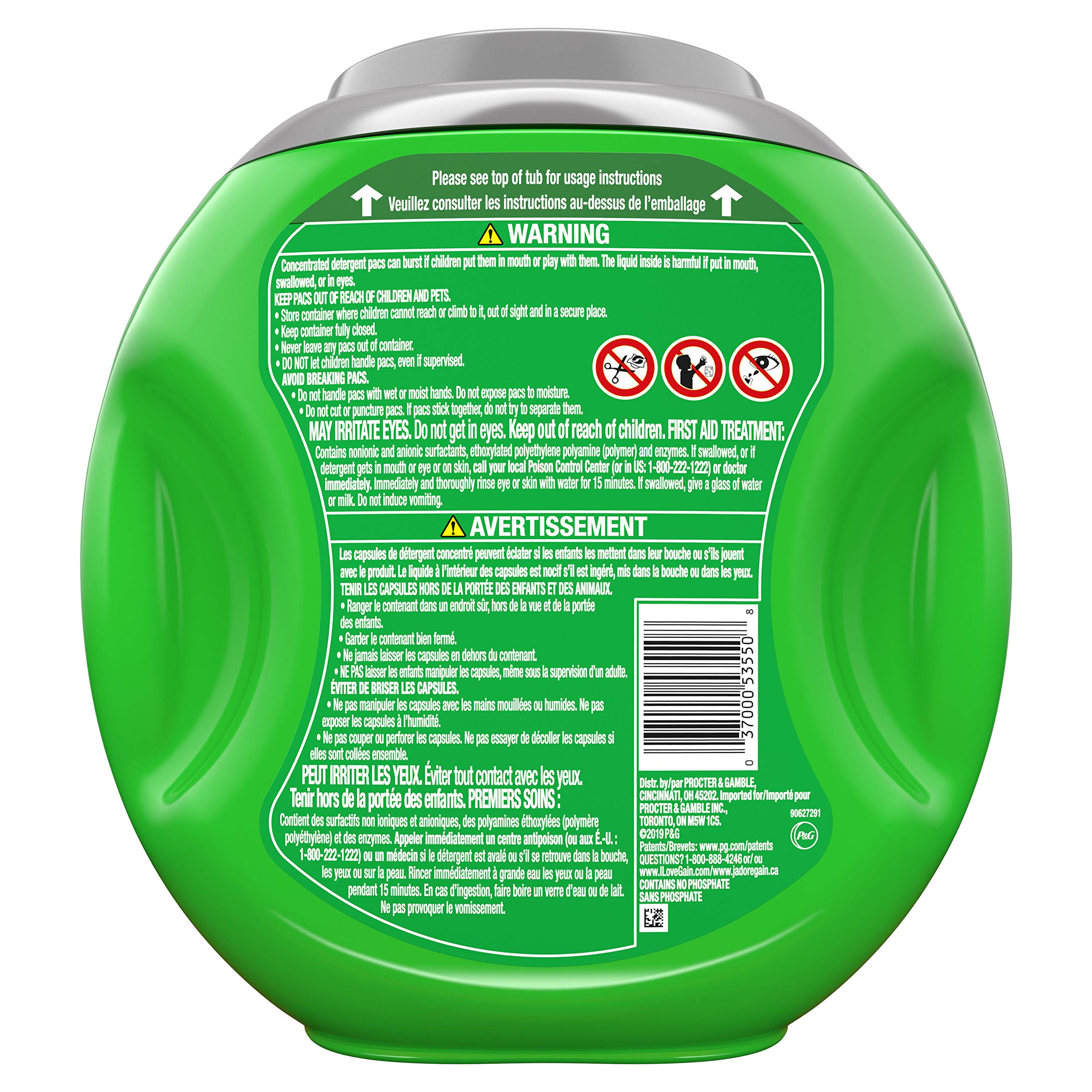Quality Gain flings! Laundry Detergent Soap Pacs - Best Price Guaranteed