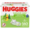 HUGGIES Natural Care Sensitive Baby Wipe Refill, Fragrance Free (1,088 Count)