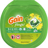 Gain Ultra flings Liquid Laundry Detergent pacs Designed for Large Loads, Original Scent, 48 Count