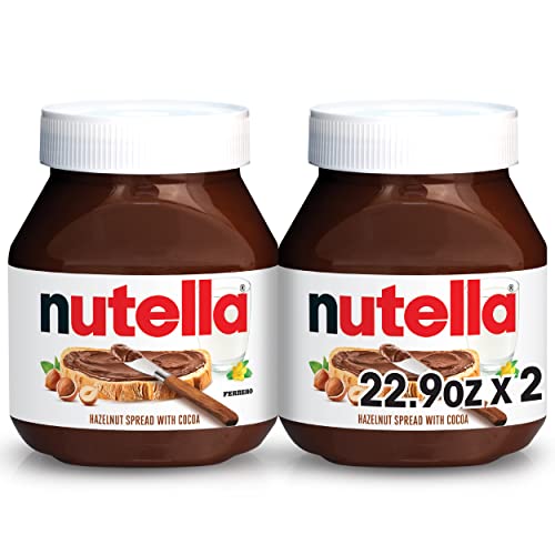 Premium Nutella Chocolate Hazelnut Spread, Perfect Topping for Pancakes, 26.5 Ounce (Pack of 6)