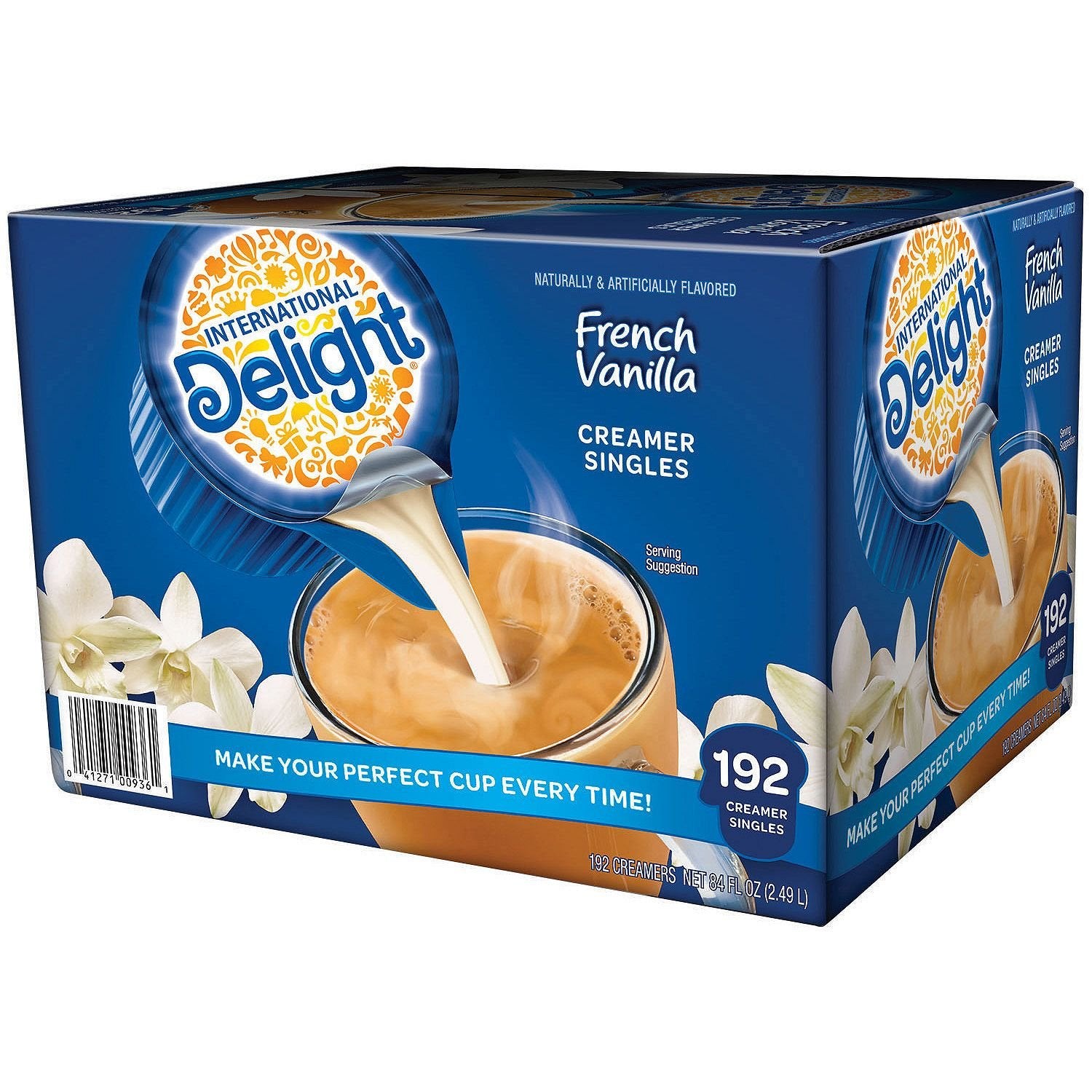 International Delight French Vanilla, 192 Count Single-Serve Coffee Creamers