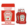 Concession Essentials Heinz Tomato Ketchup, 88 Ounces (Two 44 Oz Plastic Squeeze Bottles) (CE 44oz Ketchup 2 Pack)