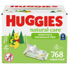 HUGGIES Natural Care Sensitive Baby Wipe Refill, Fragrance Free (1,088 Count)