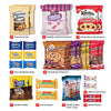 Premium Cookie Snack Variety Pack - Assortment Of Individually Wrapped Cookies Bulk Snack Box - 30 Pack