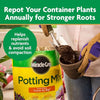 Quality Miracle-Gro Potting Mix, For Container Plants, Flowers, Vegetables, Shrubs, Annuals, Perennials, Feeds up to 6 Months, 8 qt., 2-Pack