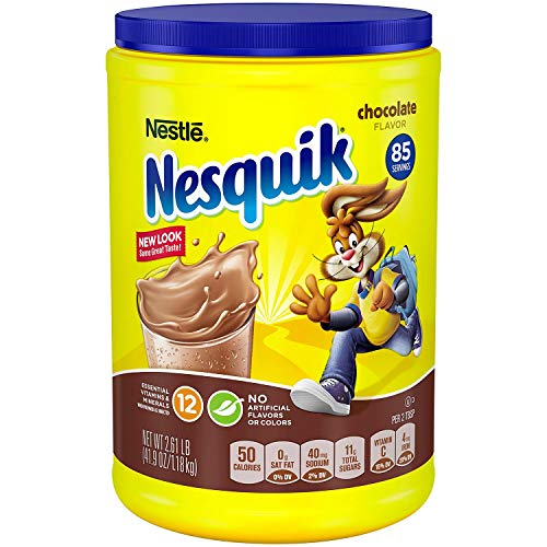 Premium Nestle Nesquik Chocolate-Flavored Powder (2.61 lb.) - Flavor of your choice 1