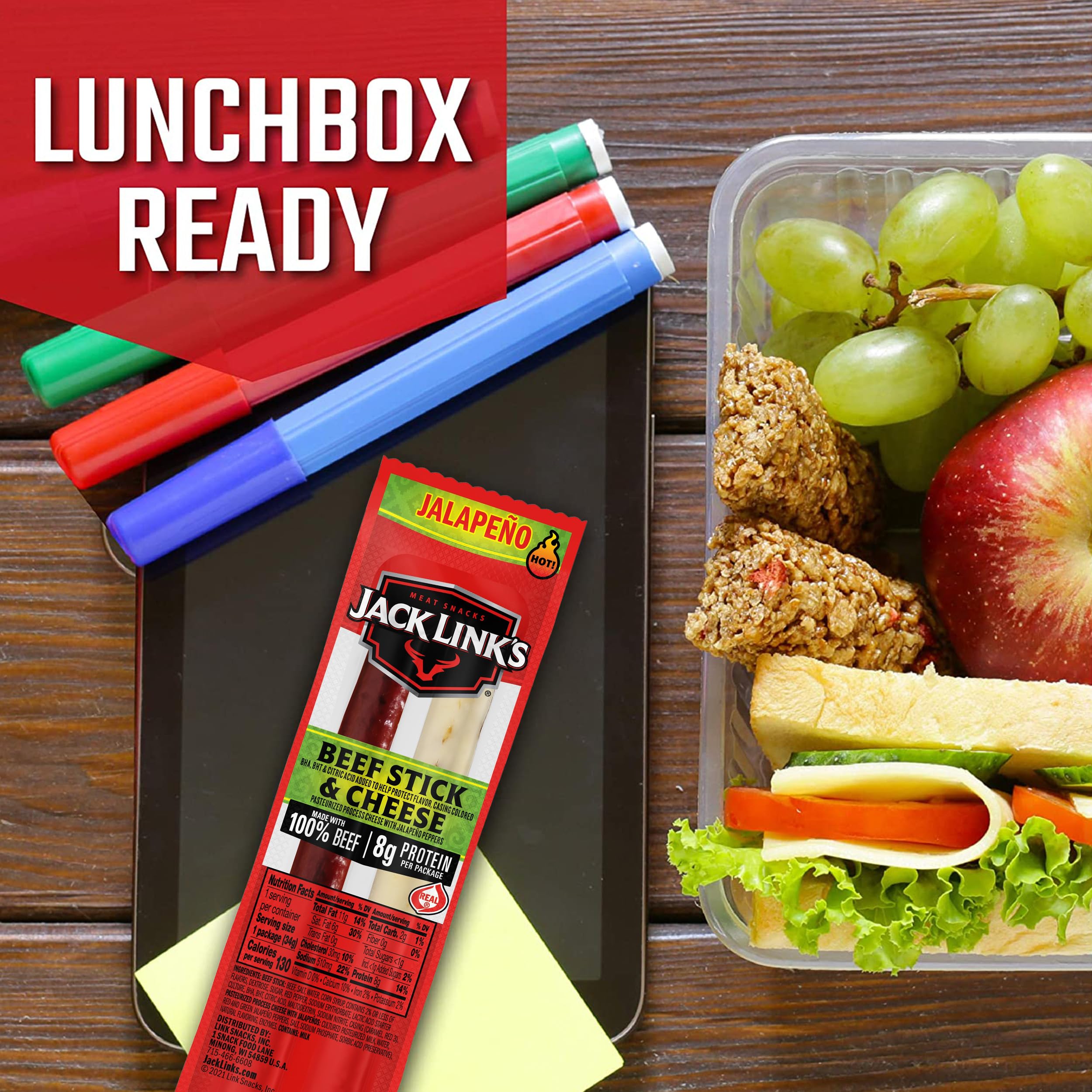 Quality Jack Link s Original Beef & Cheese Combo - Shop Today