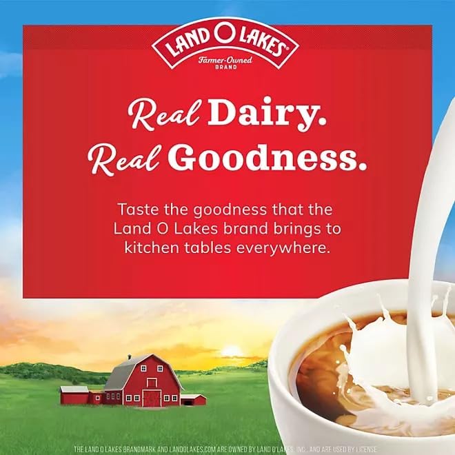 Premium Land O Lake Individual Single Serve Mini Moo's Half and Half Creamer Singles, 192 Count Box (Packaged by Renegade Dimensions)