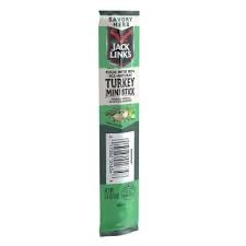 Quality Jacks Link’s Savory Herb Mini Turkey Stick, 0.5 oz., 24 pk.