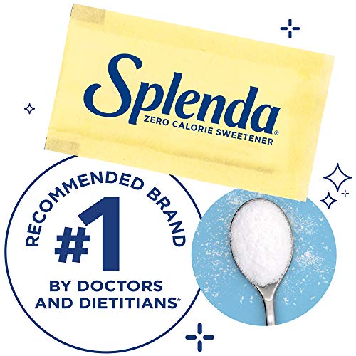 Premium SPLENDA Naturals No Calorie Stevia Sweetener, Single-Serve Packets