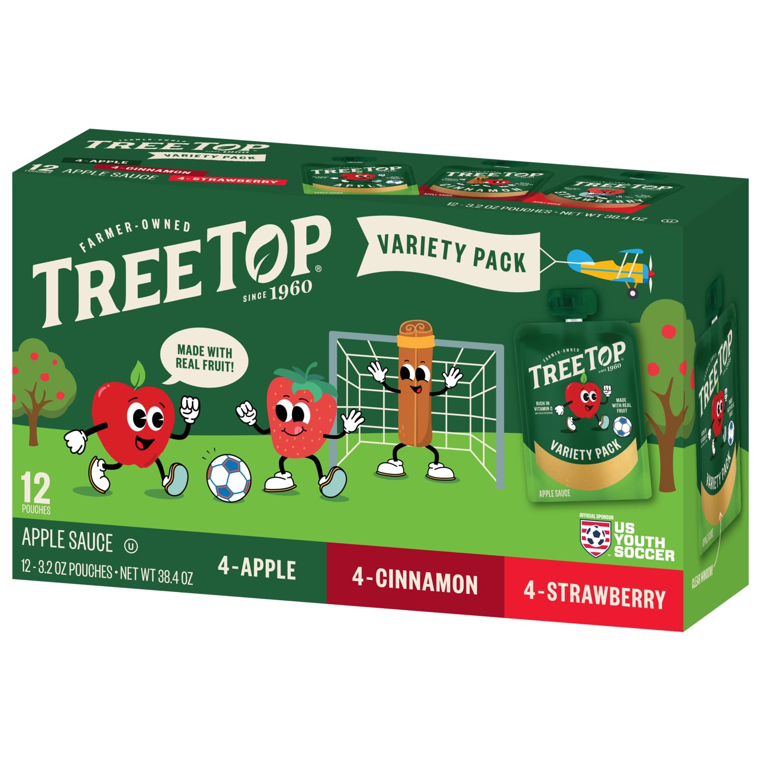Quality TREE TOP APPLE SAUCE POUCHES, 3.2 OZ., 40 COUNT - Free Shipping Available