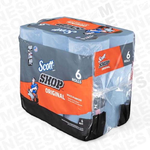 Quality Kimberly-Clark Scott Shop Towels Pop-Up Box, Blue - Best Price Guaranteed