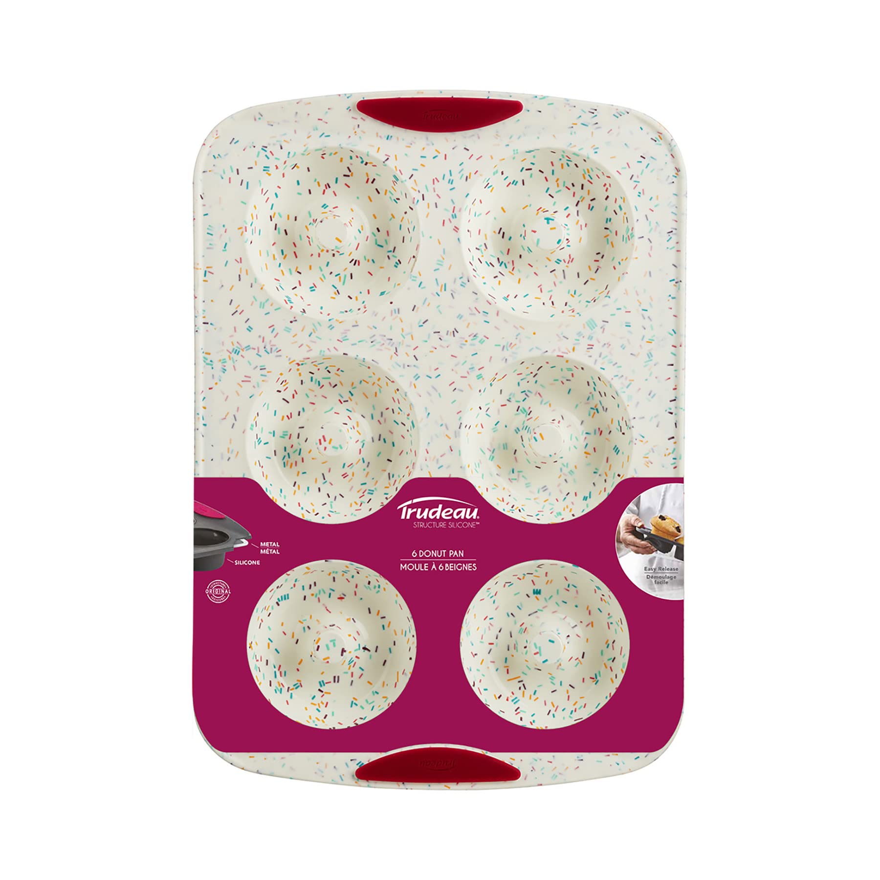 Quality Trudeau Confetti Multi Cavity - Muffin Pan - Limited Time Offer