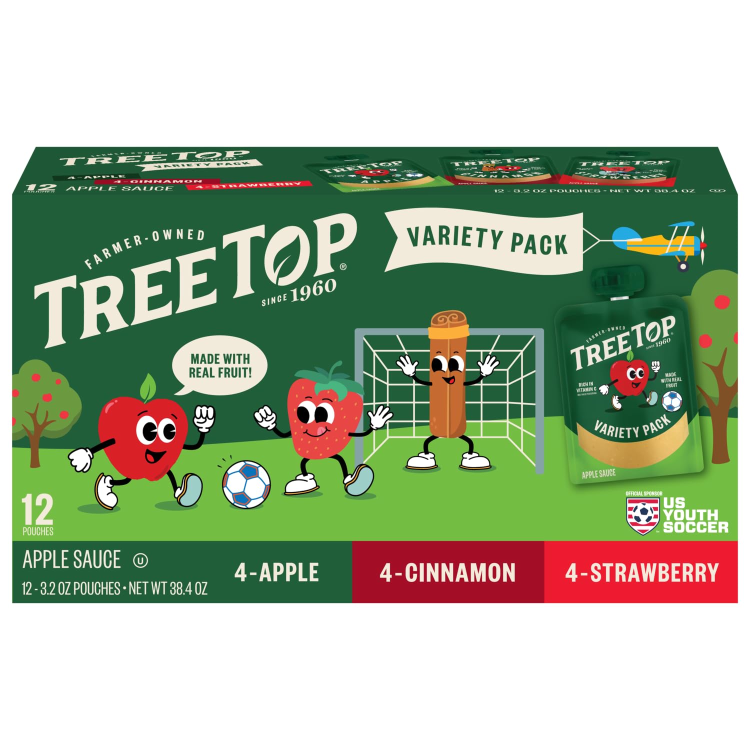 Quality TREE TOP APPLE SAUCE POUCHES, 3.2 OZ., 40 COUNT - Free Shipping Available