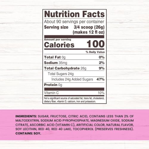 Quality Global Basics Country Time Powdered Drink Mix| Includes Easy Scoop Measuring Cup