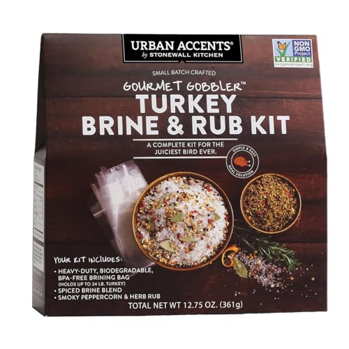 Quality Urban Accents Gourmet Gobbler Turkey Brine Kit, 12.75 Ounce