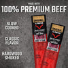 Jack Link's Premium Cuts Beef Steak, Original – Protein Snacks, Meat Snack with 11g of Protein, Made with 100% Beef, Individually Wrapped Bulk Snack Pack for Break Rooms – 1 Oz. (72 Count)